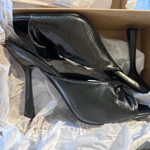 Steve Madden Black Women's Heeled Sandals Majorie Size 11 - Picture 4 of 7